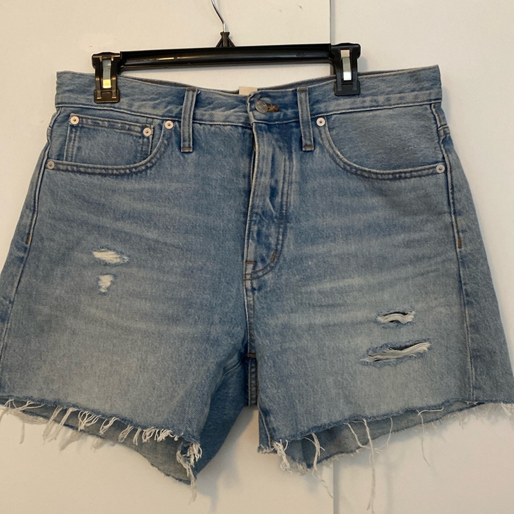 Madewell Relaxed Mid-Length Denim Shorts